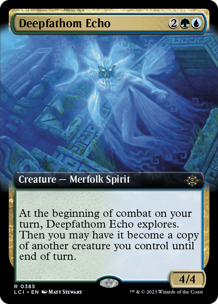 Image of Deepfathom Echo (Extended Art) [The Lost Caverns of Ixalan]