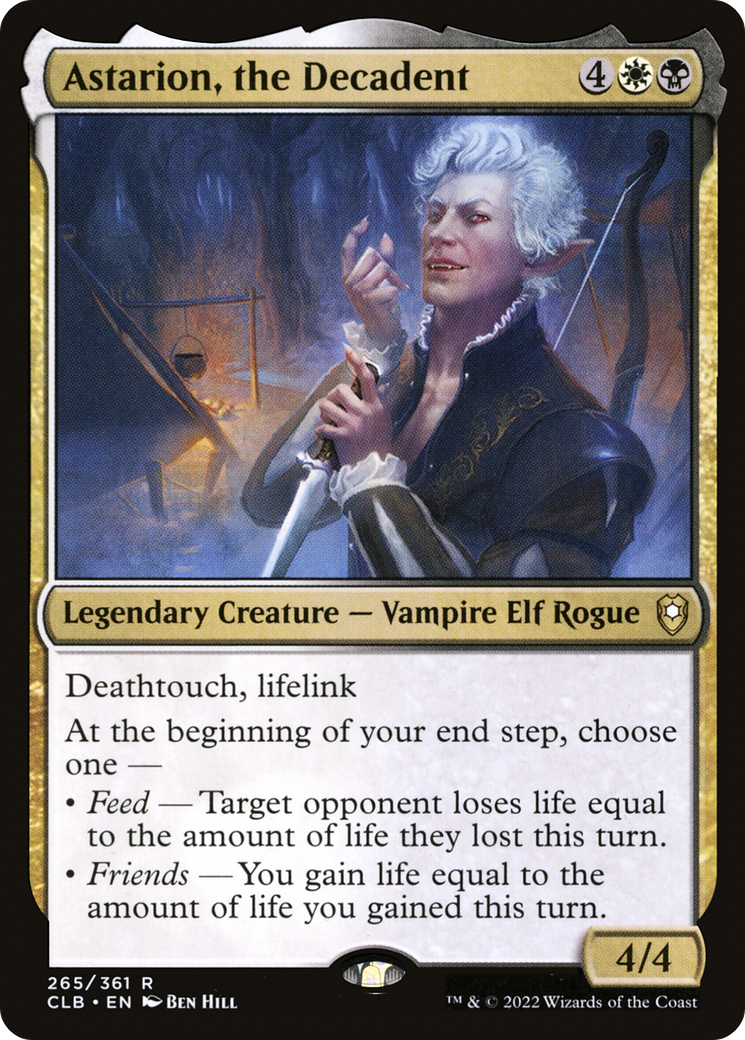 Image of Astarion, the Decadent [Commander Legends: Battle for Baldur's Gate]