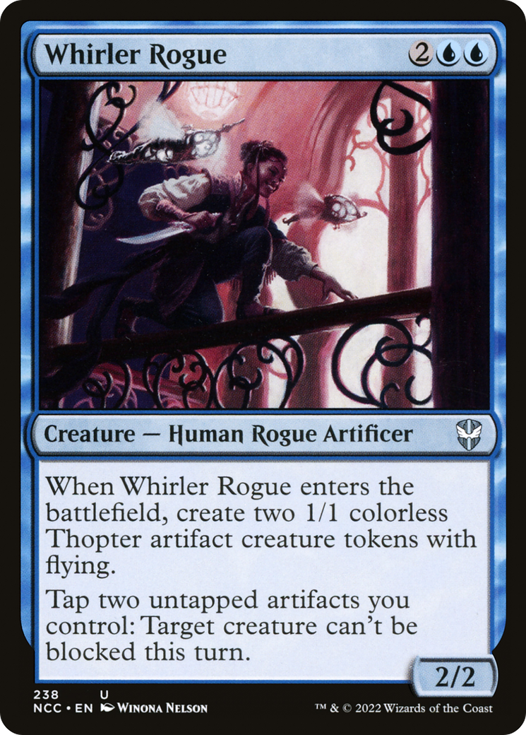 Image of Whirler Rogue [Streets of New Capenna Commander]