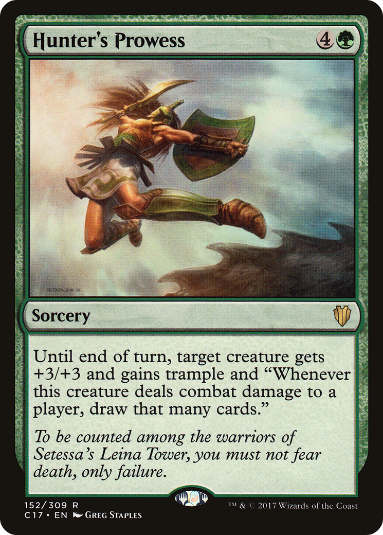 Image of Hunter's Prowess [Commander 2017]