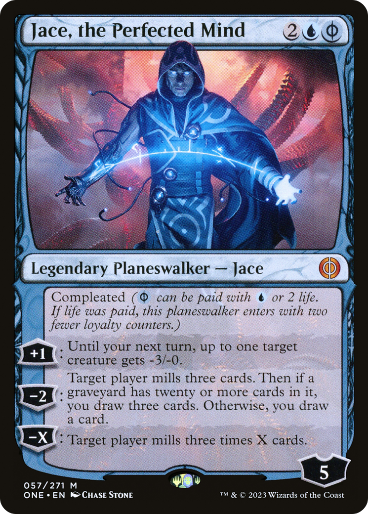 Image of Jace, the Perfected Mind [Phyrexia: All Will Be One]