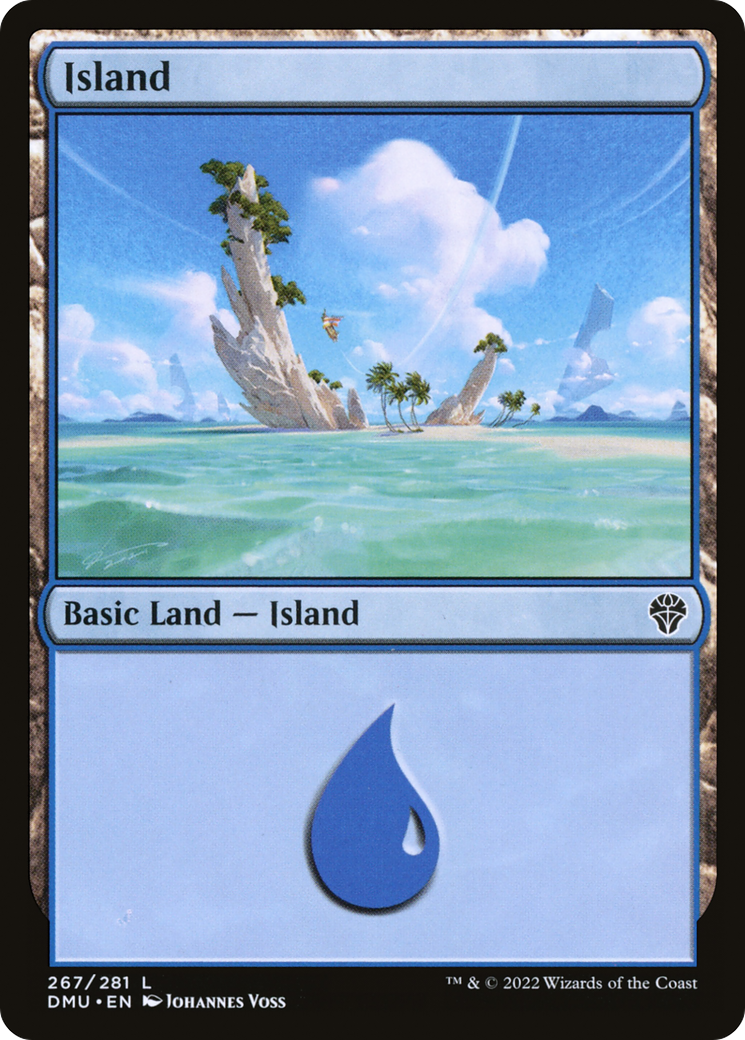 Image of Island (267) [Dominaria United]