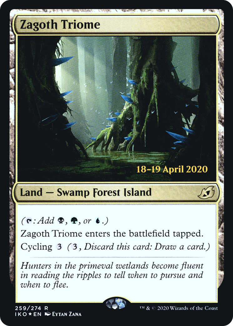 Image of Zagoth Triome [Ikoria: Lair of Behemoths Prerelease Promos]