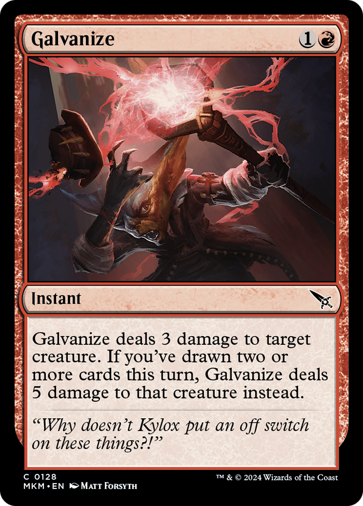 Image of Galvanize [Murders at Karlov Manor]