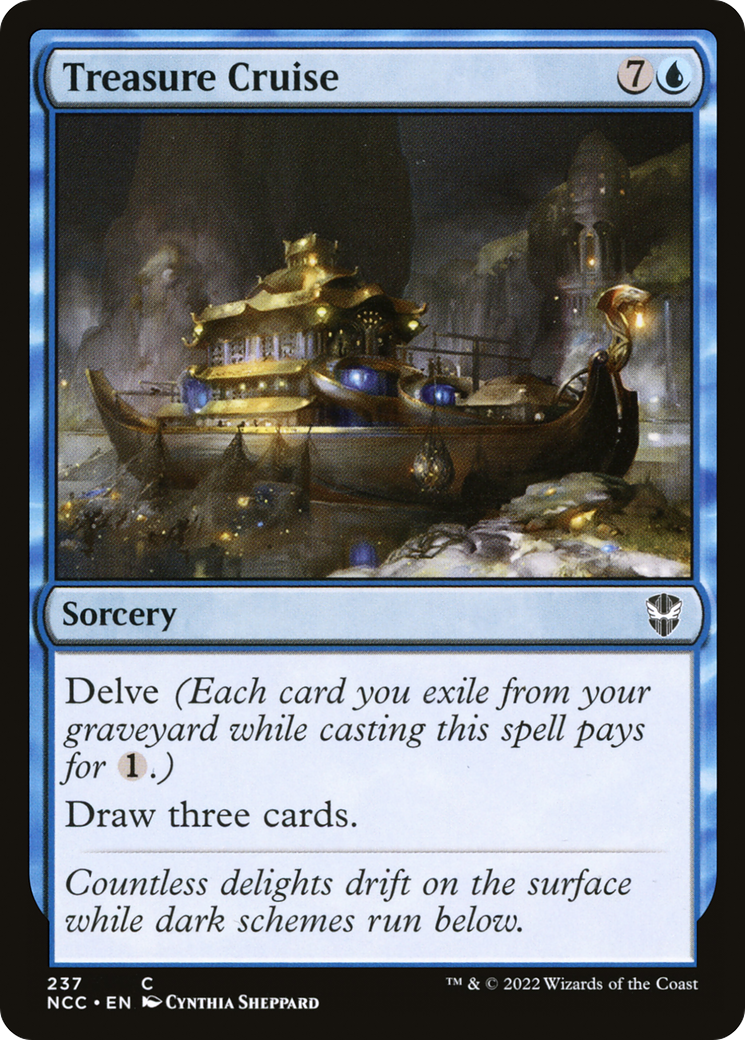 Image of Treasure Cruise [Streets of New Capenna Commander]