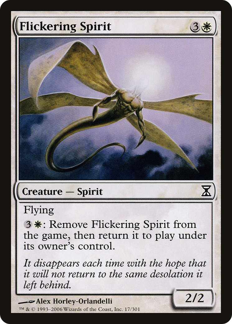 Image of Flickering Spirit [Time Spiral]