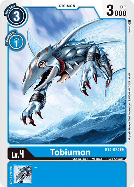 Image of Tobiumon [BT4-024] [Great Legend]
