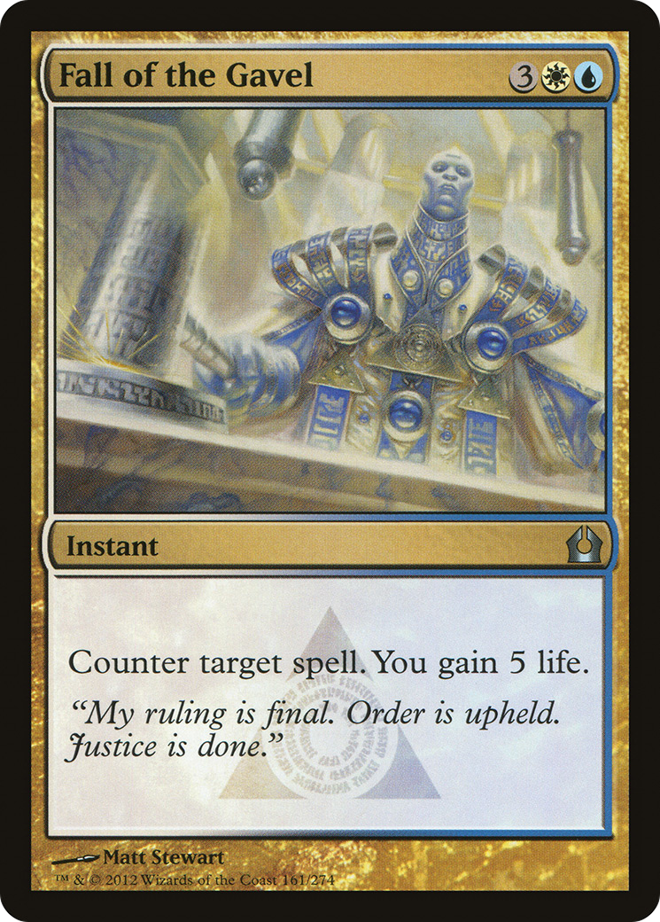 Image of Fall of the Gavel [Return to Ravnica]