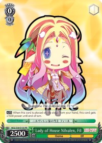 Image of Lady of House Nilvalen, Fil (NGL/S58-E103 PR) (Promo) [No Game No Life]