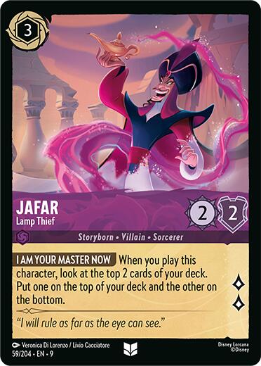 Image of Jafar - Lamp Thief (59/204) [Fabled]