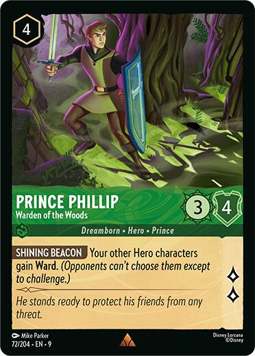 Image of Prince Phillip - Warden of the Woods (72/204) [Fabled]