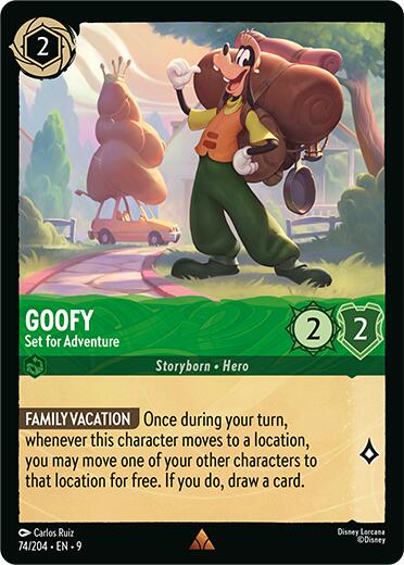 Image of Goofy - Set for Adventure (74/204) [Fabled]