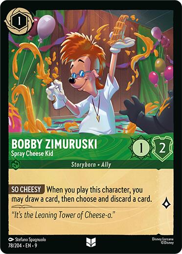 Image of Bobby Zimuruski - Spray Cheese Kid (78/204) [Fabled]