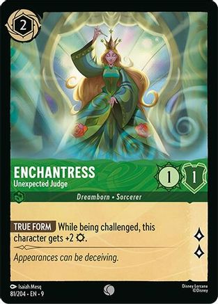 Image of Enchantress - Unexpected Judge (81/204) [Fabled]