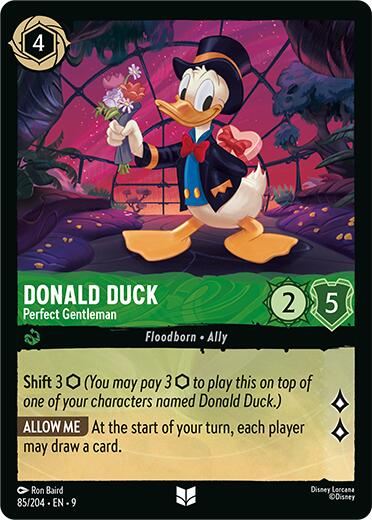 Image of Donald Duck - Perfect Gentleman (85/204) [Fabled]