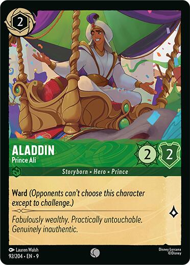 Image of Aladdin - Prince Ali (92/204) [Fabled]