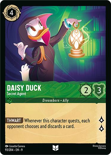 Image of Daisy Duck - Secret Agent (93/204) [Fabled]