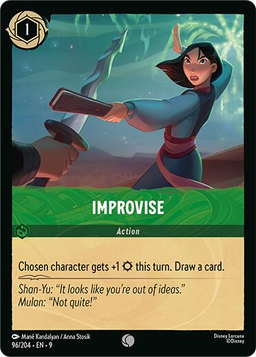 Image of Improvise (96/204) [Fabled]
