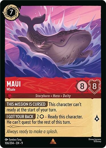 Image of Maui - Whale (106/204) [Fabled]
