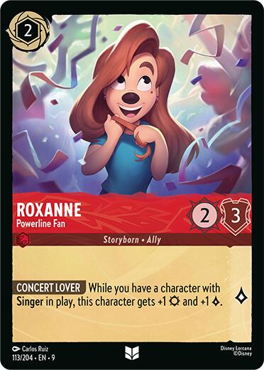 Image of Roxanne - Powerline Fan (113/204) [Fabled]