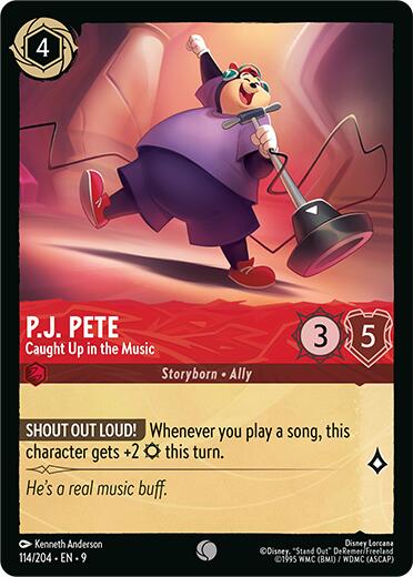 Image of P.J. Pete - Caught Up in the Music (114/204) [Fabled]