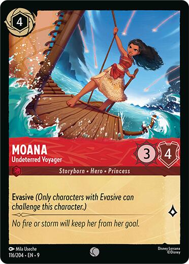 Image of Moana - Undeterred Voyager (116/204) [Fabled]