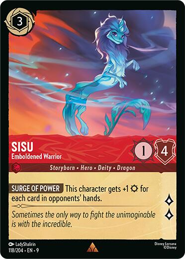 Image of Sisu - Emboldened Warrior (118/204) [Fabled]