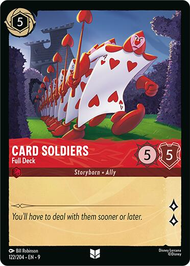 Image of Card Soldiers - Full Deck (122/204) [Fabled]