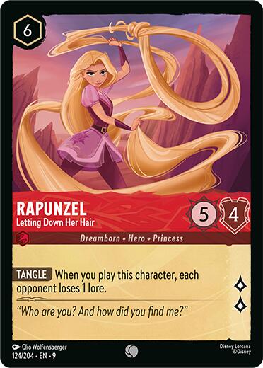 Image of Rapunzel - Letting Down Her Hair (124/204) [Fabled]