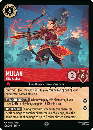 Image of Mulan - Elite Archer (126/204) [Fabled]