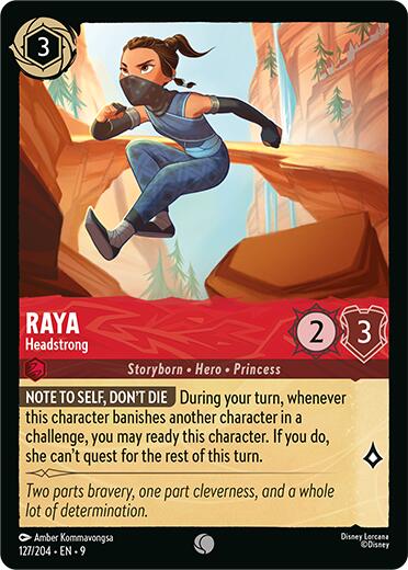 Image of Raya - Headstrong (127/204) [Fabled]