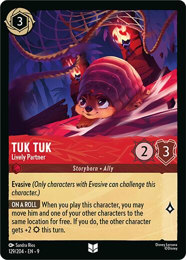 Image of Tuk Tuk - Lively Partner (129/204) [Fabled]