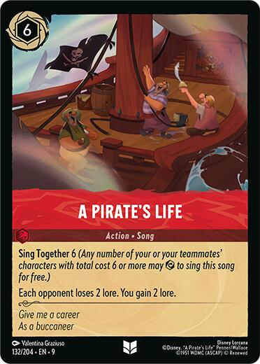 Image of A Pirate's Life (132/204) [Fabled]