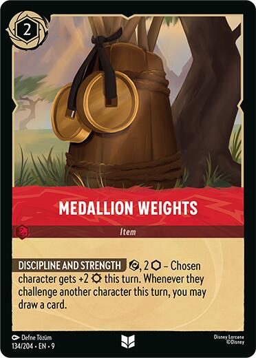 Image of Medallion Weights (134/204) [Fabled]