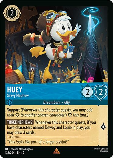 Image of Huey - Savvy Nephew (138/204) [Fabled]