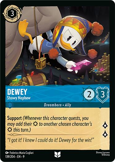 Image of Dewey - Showy Nephew (139/204) [Fabled]