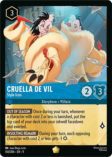 Image of Cruella De Vil - Style Icon (143/204) [Fabled]