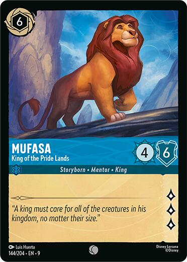 Image of Mufasa - King of the Pride Lands (144/204) [Fabled]
