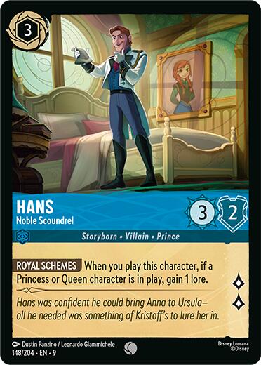 Image of Hans - Noble Scoundrel (148/204) [Fabled]