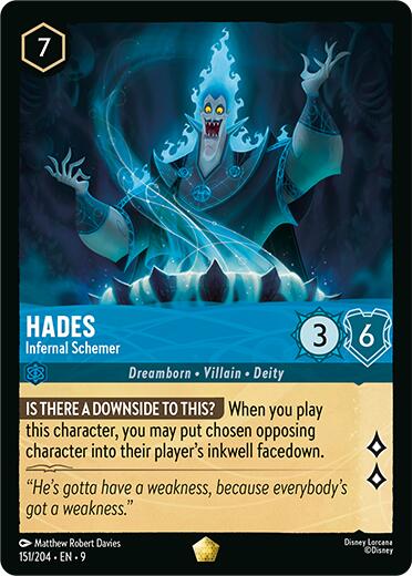 Image of Hades - Infernal Schemer (151/204) [Fabled]