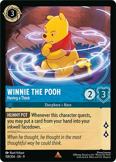 Image of Winnie the Pooh - Having a Think (159/204) [Fabled]