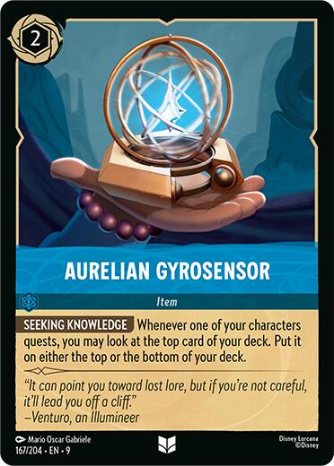 Image of Aurelian Gyrosensor (167/204) [Fabled]