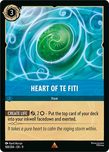 Image of Heart of Te Fiti (168/204) [Fabled]