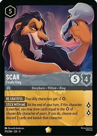 Image of Scar - Finally King (175/204) [Fabled]