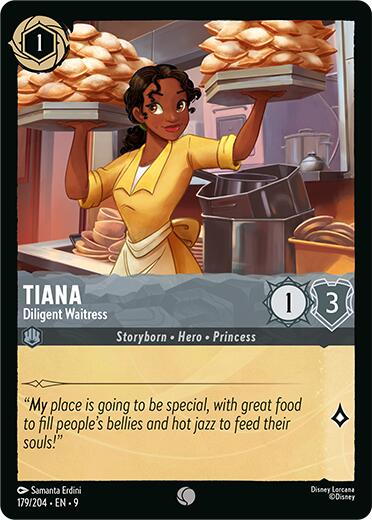Image of Tiana - Diligent Waitress (179/204) [Fabled]
