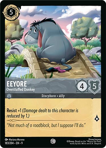 Image of Eeyore - Overstuffed Donkey (183/204) [Fabled]