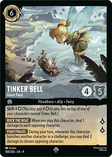 Image of Tinker Bell - Giant Fairy (188/204) [Fabled]