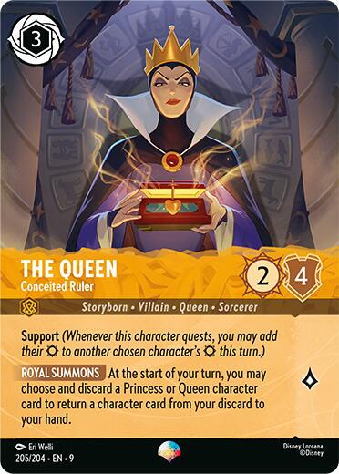 Image of The Queen - Conceited Ruler (Epic) (205/204) [Fabled]