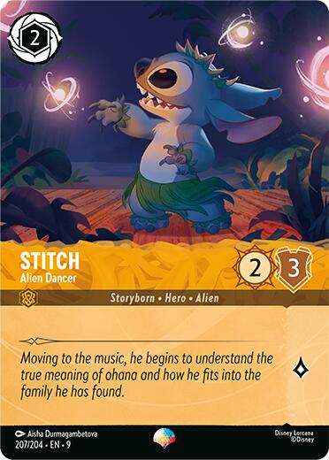 Image of Stitch - Alien Dancer (Epic) (207/204) [Fabled]