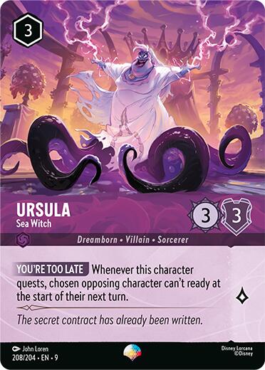 Image of Ursula - Sea Witch (Epic) (208/204) [Fabled]